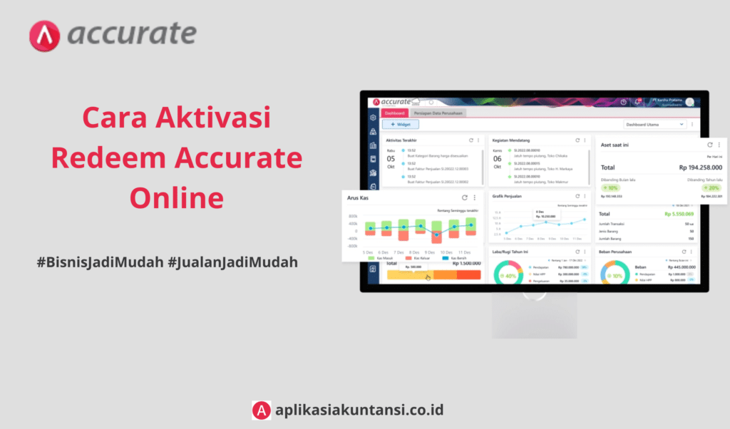 Cara Aktivasi Redeem Accurate Online