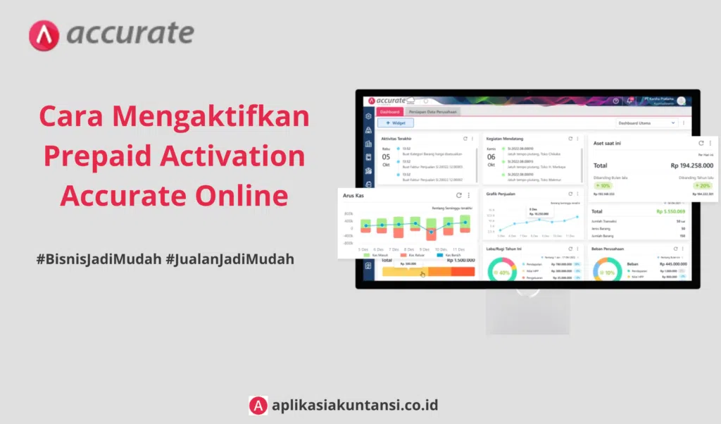 Cara Mengaktifkan Prepaid Activation Accurate Online