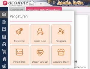 Hak akses Accurate Online