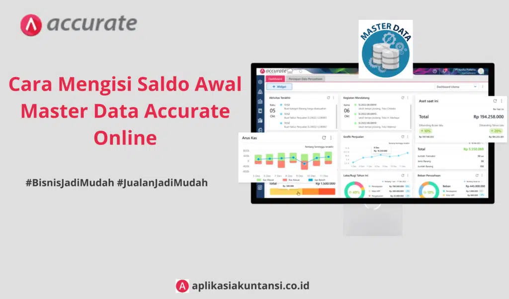 Cara Mengisi Saldo Awal Master Data Accurate Online