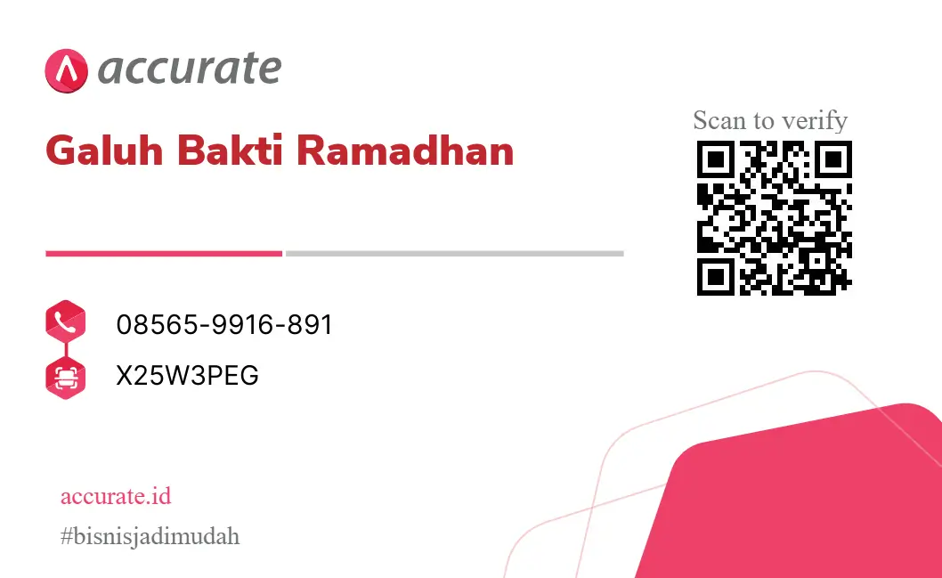 Sales Resmi Accurate